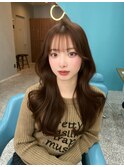 顔周りカット/前髪/韓国へア/髪質改善/熊本韓国/熊本／上通り