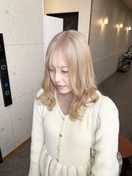 ソル(SOL) 髪質改善トリートメント×ブリーチカラー
