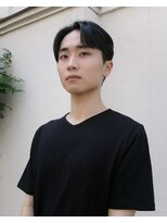 ヒントステーション フォーメンズ(HINTSTATION for Men's)&nbsp;〈浅草 半個室〉 センターパート/ニュアンスパーマ