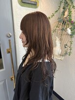 ルーム(room 202)&nbsp;柔らかベージュ×ニュアンスパーマ