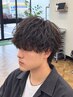 人気NO：１【FIRST】おまかせメンズパーマ＋似合わせカット￥11000