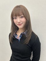コージークルー(cozy creww) レイヤーカット/顔周りレイヤー/透明感ベージュ
