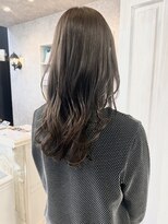 キャアリー(Caary)&nbsp;福山美容室caaryグレージュイルミナカラー透明感髪質改善40代