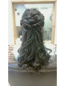 ドゥ ヘア デザイン(Doux hair design) ふんわり可愛い☆ハーフアップ