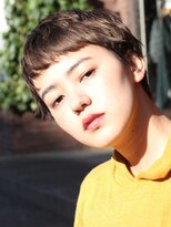 ブークル(boucle)&nbsp;バング短めマッシュショート