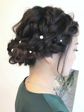 ロイヤルヘアー(ROYAL HAIR) 編み込みヘアアレンジ