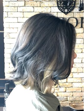 ドロップヘアー DROP HAIR チラ見せがCUTE！DROPのインナーカラー