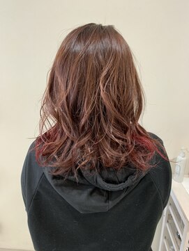 グランデュール 焼津店(GRANDEUR) インナーカラー レッド