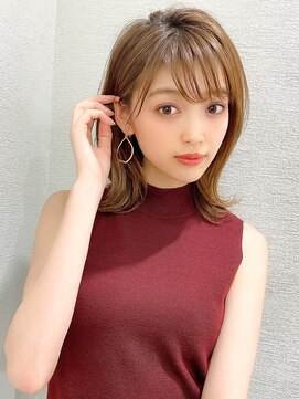 アフロート エル 錦糸町(AFLOAT L) グレージュカラー/ボブウルフ/黒髪/ココアベージュ/韓国ヘア