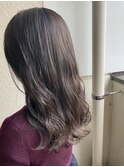 スモーキーグレージュ　ヘアカラー　【池袋】