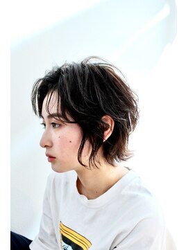 オブハーツ 若葉台店(OF HEARTS) アッシュショートウルフ風　【OF HEARTS若葉台店】