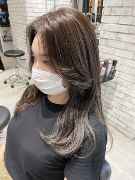 フェリア 渋谷(Feria) 【filo by feria】センターパート 福田沙也加