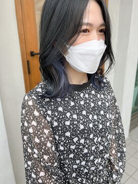 シーラス(cirrus) ブルーブラック×ペールブルー20代/30代/40代/50代