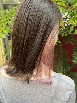 プライズ 錦糸町北口店(prize) インナーピンク/ペールピンク／インナーカラー 【錦糸町北口】