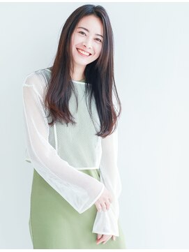 マッシュアンドマッシュアヴェダ ららぽーと福岡店(mash&mash AVEDA) 20代30代40代◎ダークアッシュのゆるっとストカールスタイル