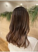 makocolor バレイヤージュカラー