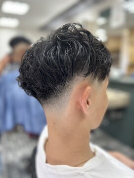 毛美刈 K.lab メンズパーマスタイル