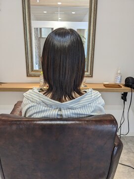 ヘアー プレイス ガーデン(Hair Place GARDEN) ウルフと縮毛矯正