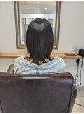 ウルフと縮毛矯正