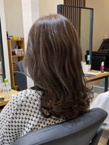 アトリエコア(Atelier Coa) ダブルカラーミルクティーベージュカラーブルーブラックブリーチ