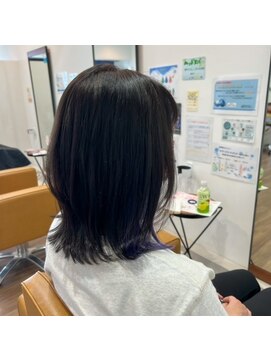 ルセ イノベーション 蓮田店(Ruse innovation) 【8月】暗髪×インナーカラー