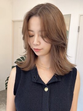 ヘアーメイク チョコ(hair make choco) 軽い質感のナチュラルくびれヘア☆レイヤーカット