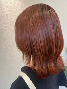 ジプソ(Gypso Hair salon) レッドオレンジ