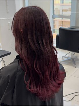 アライブ ハラジュク(ALIVE harajuku) 【ALIVE 夕貴】ローズピンクグラデーションカラー