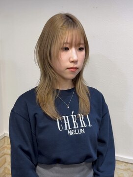 カミケン 黒岩店 kamiken・ 韓国ミディアムレイヤー【カミケン黒岩店/福島】