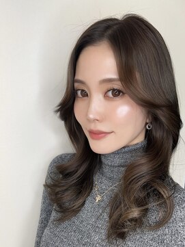 シャルム(CHARME le salon de beau) オリーブグレージュ&くびれヘア