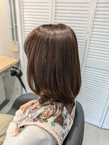 エイト 沖縄豊崎店(EIGHT toyosaki)&nbsp;【EIGHT 豊崎】お客様スタイル…レイヤー×ナチュラルブラウン…