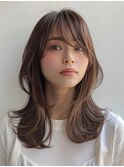 イメチェン外ハネ美髪のススメブルーブラック