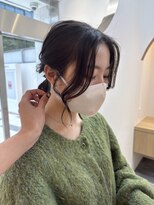 ソレイユトウキョウシブヤ(SOLEIL TOKYO shibuya)&nbsp;韓国風ヘア/顔まわりカット