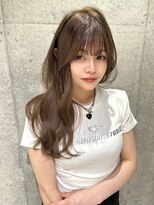 ロンドメリア 天神大名店(Lond Melia) ★イメチェンホワイトブロンド美髪ワイドバング外ハネボブ艶髪★