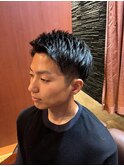 銀座　理容室　ベリーショート　ビジネスヘア