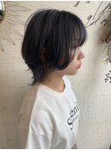 ボブウルフスタイル