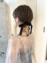 ムーン バイ ケンジ(moon by KENJE)&nbsp;【Nanaka】ミニボブ/結婚式ヘアセット♪