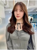 レイヤー/ネビージュ/韓国ヘア/イメチェン/縮毛矯正/中野/