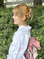 ブライト(bright)&nbsp;ボブアップヘア/浴衣/リボン