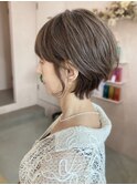 大人ショート/耳掛け/おしゃれヘア