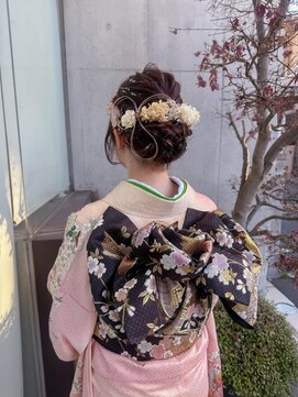 エム インターナショナル 春日部本店(EMU international) 着物に合う似合わせアレンジ
