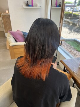 リングバイモアムー(Ring by Moremuu) <Hazuki>   裾オレンジ