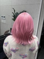 サイ(PSY)&nbsp;ペールピンク/レイヤー／池袋/ダブルカラー／ハイトーン