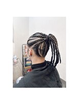 ナッツヘアー&nbsp;デザインコーンロウ