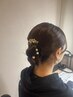 【デザイン持込】ヘアセット アップスタイル