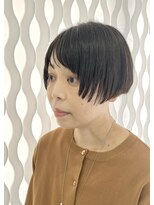 ピケトワール(piquetoile)&nbsp;刈り上げショートボブ＊