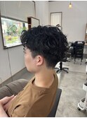 ツイスパ×波巻きパーマ