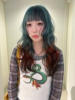 ウル(U’ru)&nbsp;mint green× orange × brown
