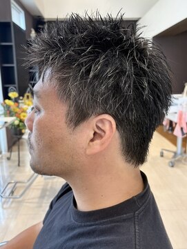 ワイボンドヘアー(Y bond hair) メンズ/フェード/ツーブロック/メンズカット/マッシュ
