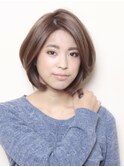 大人ボブ「シンプル×こなれ感」[AKs表参道　遠藤]03 5778 3351